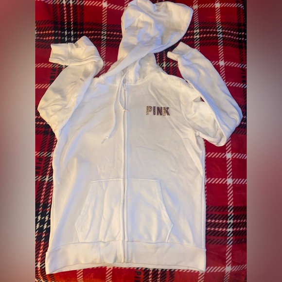 SOLD on Ⓜ️ercari! vs PINK veryyy HTF bling full zip XS - Picture 2 of 8
